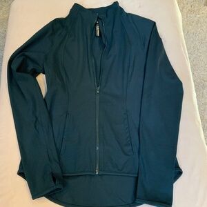 Yogalicious Green L Full Zip Jacket Yoga Active Gym Sport Pickleball